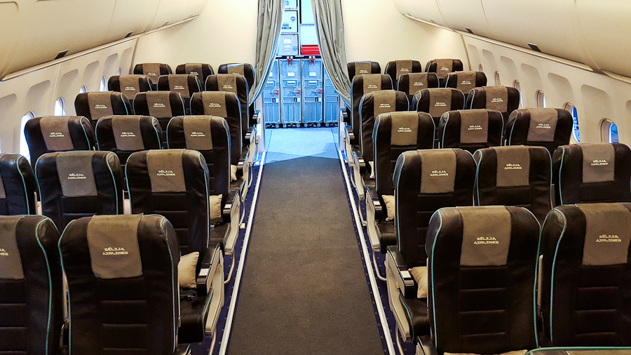 Tek Koridorlu Uçak Dekoru