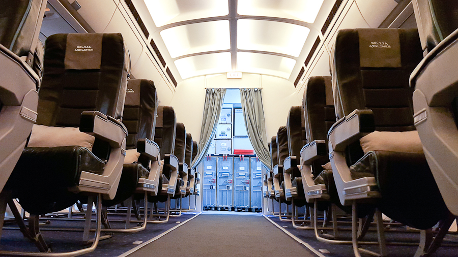 Tek Koridorlu Uçak Dekoru